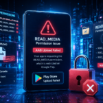 How to Fix the READ_MEDIA Permission Error While Uploading Flutter AAB to Google Play Console