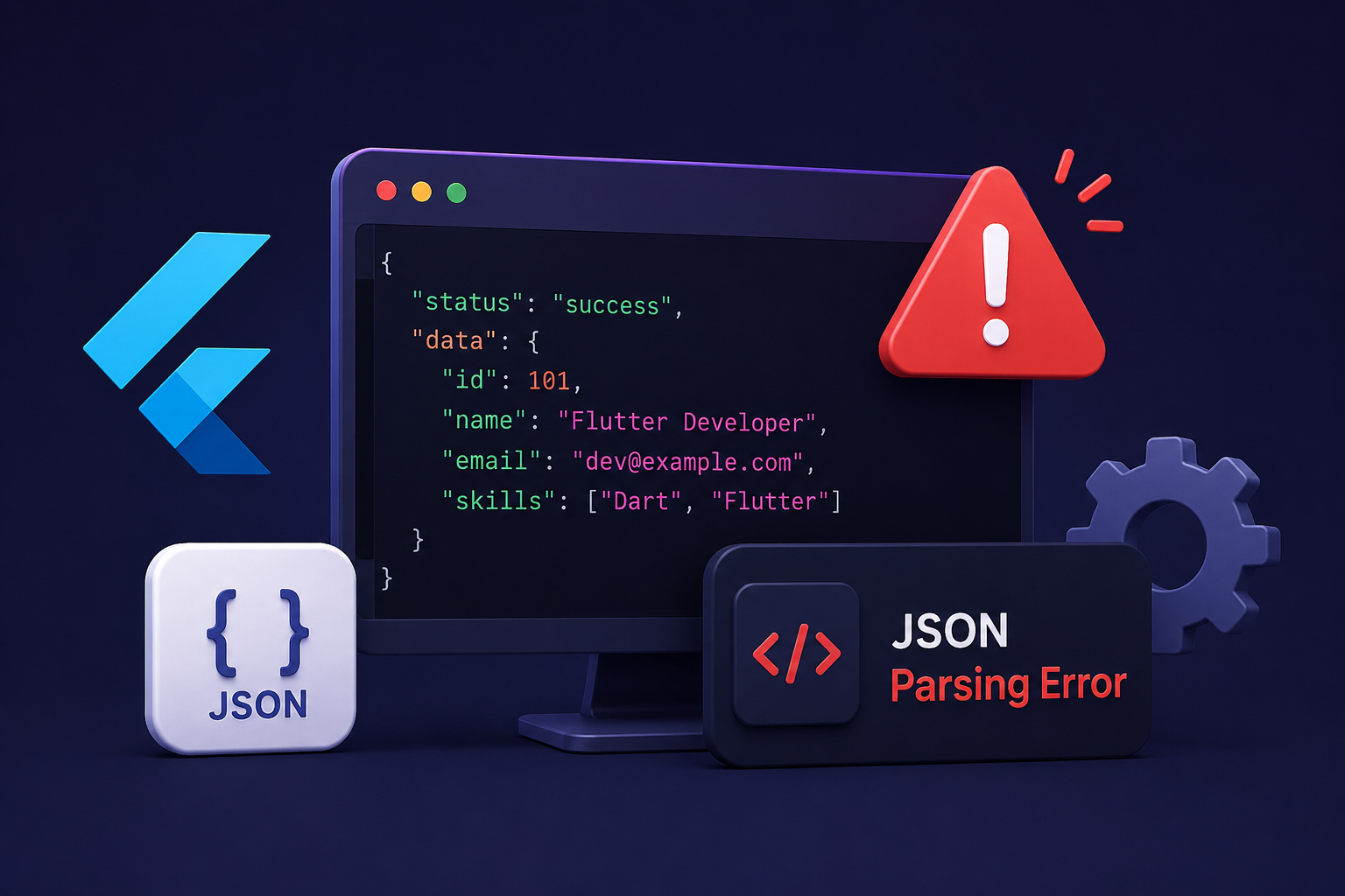 Understanding and Fixing JSON Parsing Errors in Flutter Projects