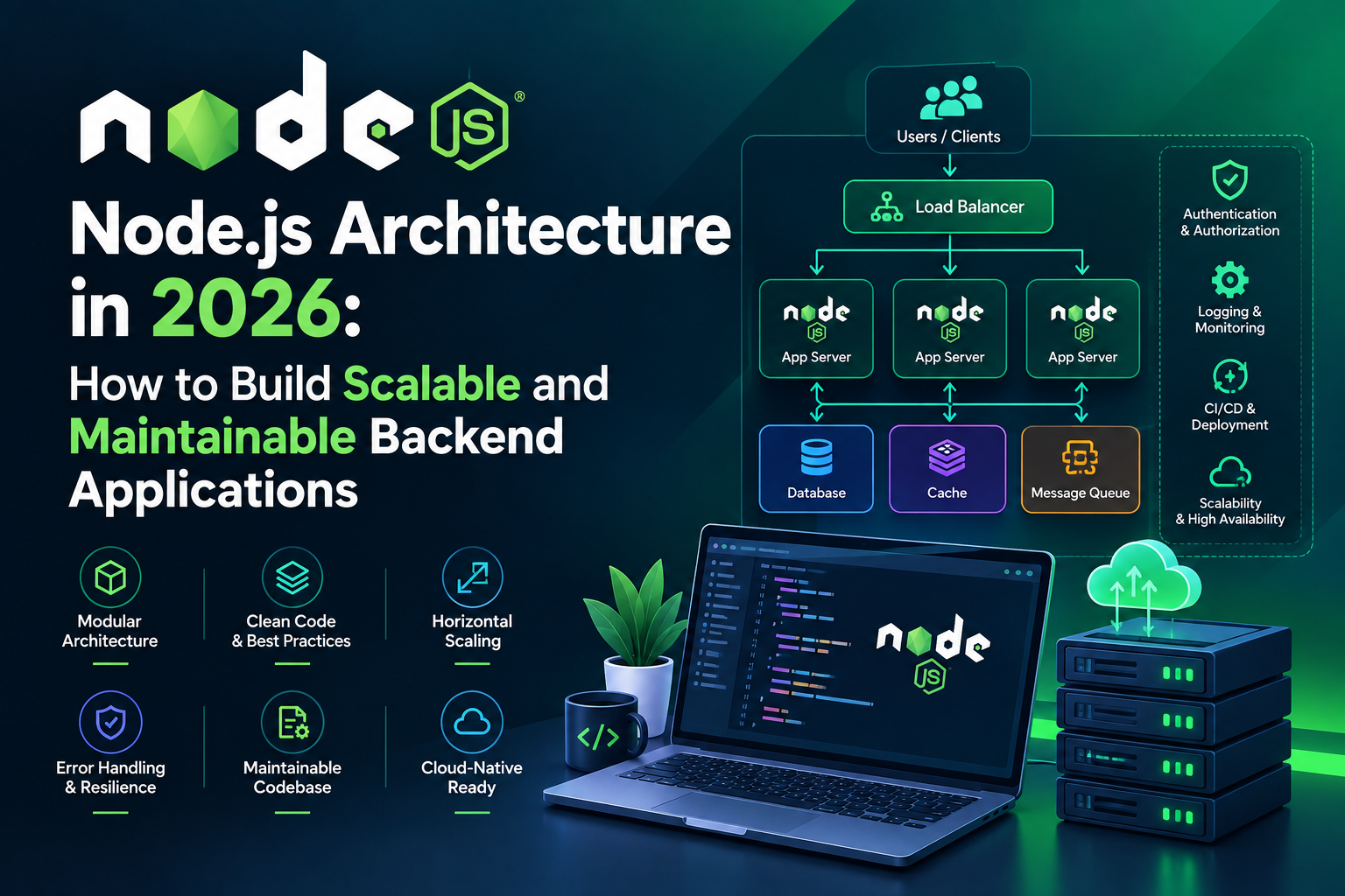 Node.js Architecture in 2026: How to Build Scalable and Maintainable Backend Applications