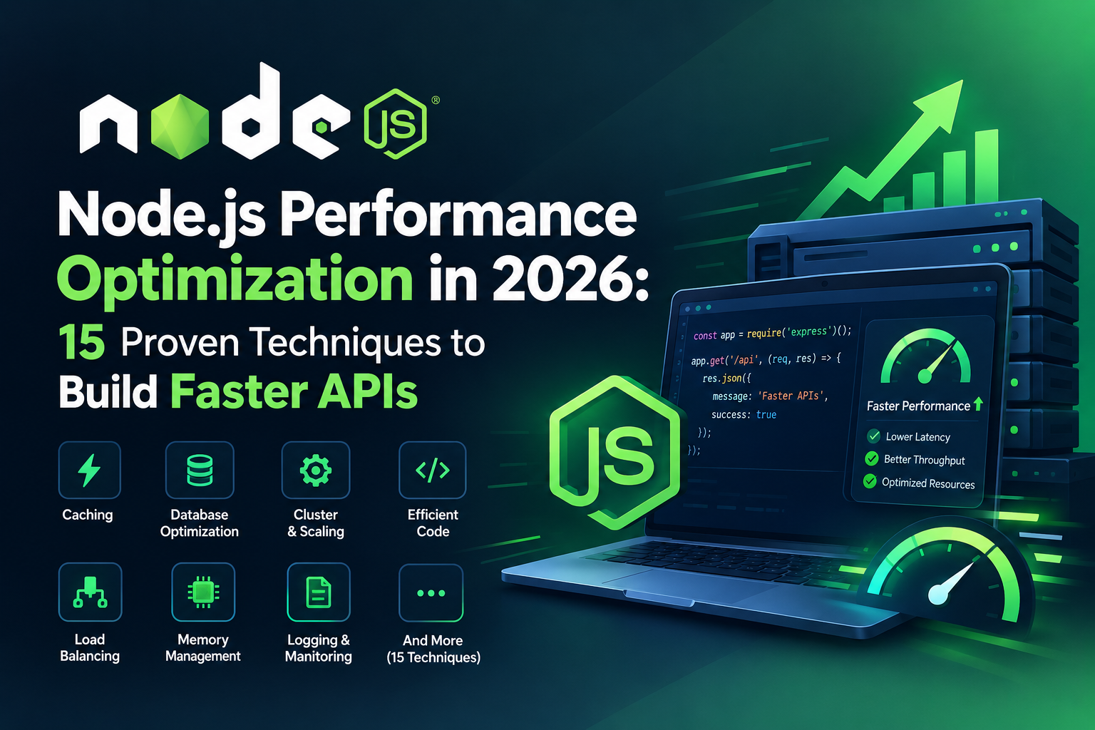Node.js Performance Optimization in 2026: 15 Proven Techniques to Build Faster APIs